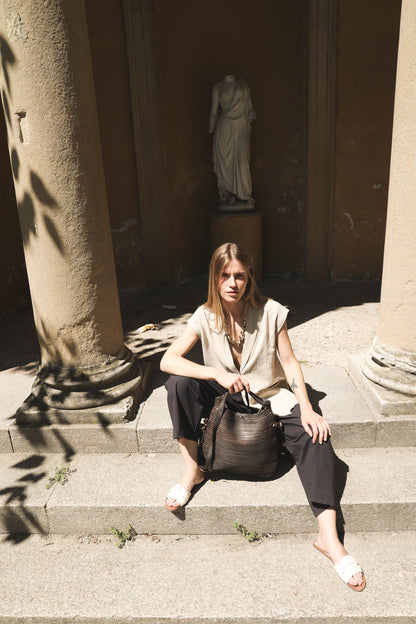 SCALA DEI TURCHI top handle bag